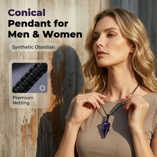 💎 49% OFF NOW! ✨ Conical Pendant for Men & Women – Minimalist Design, Hypoallergenic Metal & Perfect for Daily Wear or Gifting 🎁
