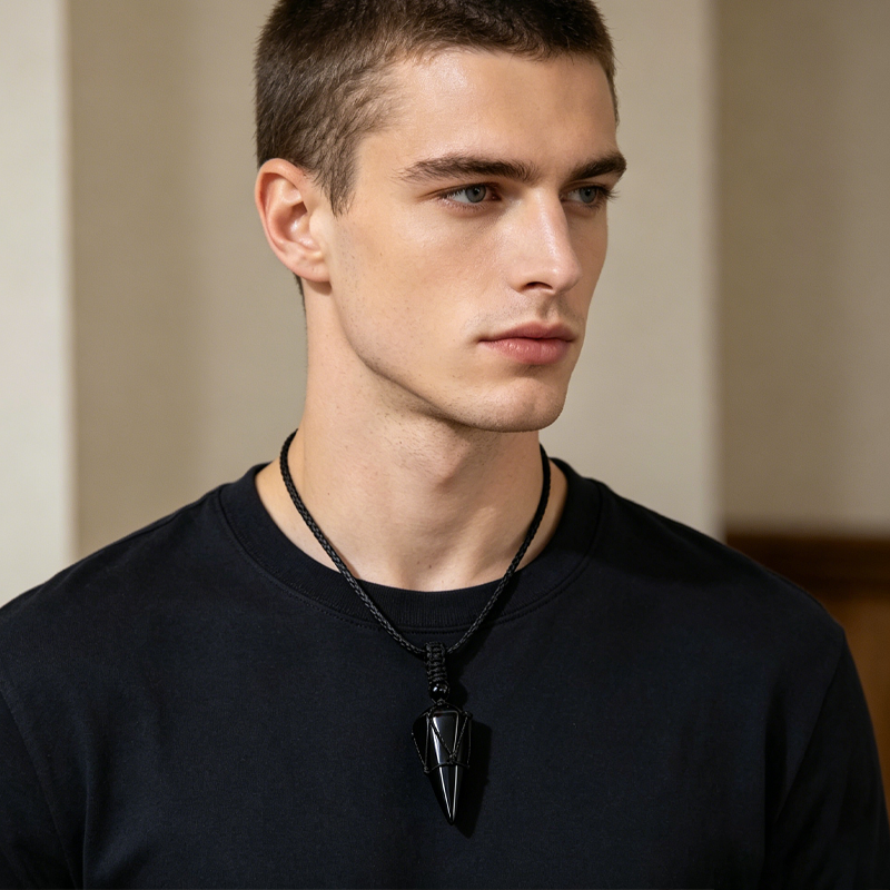 💎 49% OFF NOW! ✨ Conical Pendant for Men & Women – Minimalist Design, Hypoallergenic Metal & Perfect for Daily Wear or Gifting 🎁