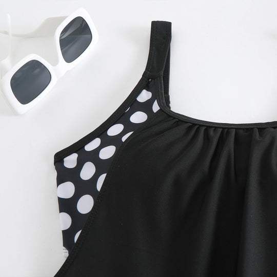 👙 50% OFF NOW ! 💐 Women's Polka Dot Two Piece Swimsuit – Cute Dot Pattern, Comfort Fit & Stylish Beach Wear ☀️
