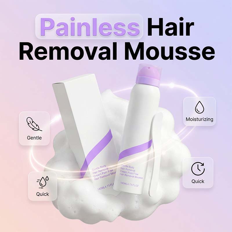 💜KLENIMORE™ Suave &  Dúo de cremas depilatorias indoloras para piel sensible