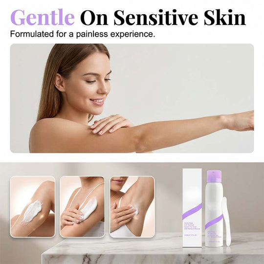 💜KLENIMORE™ Suave &  Dúo de cremas depilatorias indoloras para piel sensible