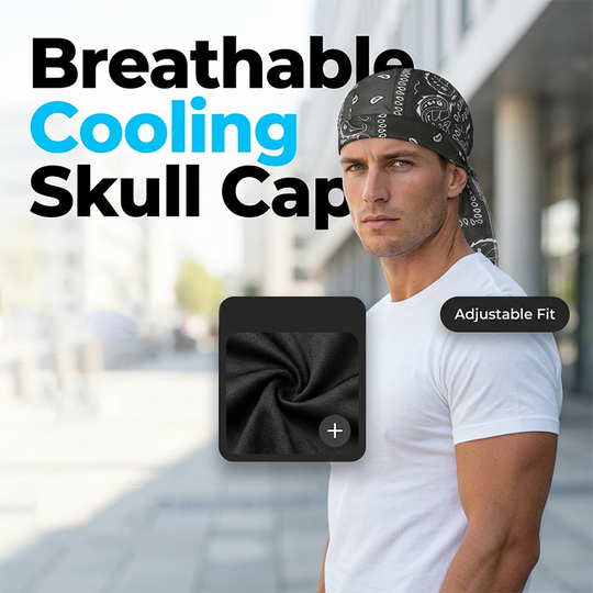Paisley Cooling Headscarf Set Caps, Moto Pirate Head Wrap Bezpečnostní vložka do helmy, Elastic Fit Ručně omyvatelné multifunkční outdoorové pokrývky hlavy pro sportovce & Outdoorové nadšence