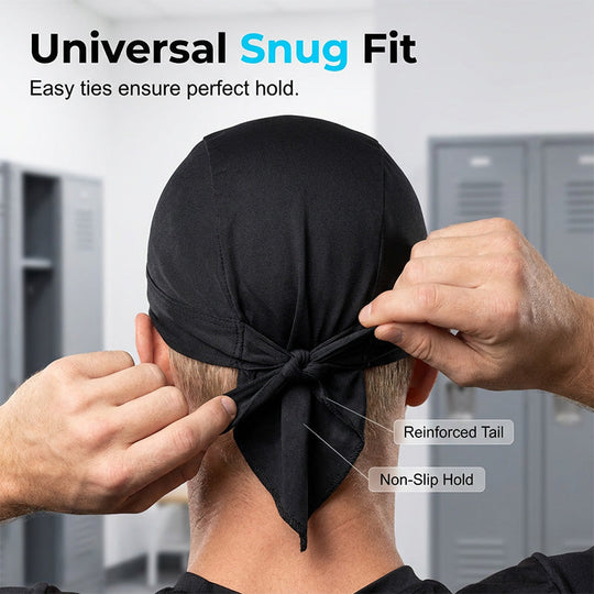 Paisley Cooling Headscarf Set Caps, Moto Pirate Head Wrap Bezpečnostní vložka do helmy, Elastic Fit Ručně omyvatelné multifunkční outdoorové pokrývky hlavy pro sportovce & Outdoorové nadšence