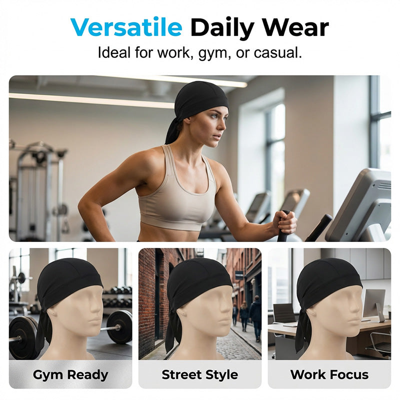 Paisley Cooling Headscarf Set Caps, Moto Pirate Head Wrap Bezpečnostní vložka do helmy, Elastic Fit Ručně omyvatelné multifunkční outdoorové pokrývky hlavy pro sportovce & Outdoorové nadšence