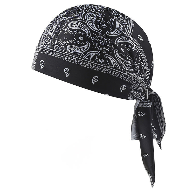 Paisley Cooling Headscarf Set Caps, Moto Pirate Head Wrap Bezpečnostní vložka do helmy, Elastic Fit Ručně omyvatelné multifunkční outdoorové pokrývky hlavy pro sportovce & Outdoorové nadšence