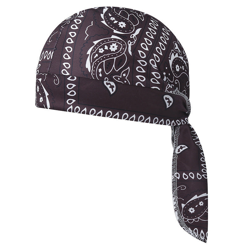 Paisley Cooling Headscarf Set Caps, Moto Pirate Head Wrap Bezpečnostní vložka do helmy, Elastic Fit Ručně omyvatelné multifunkční outdoorové pokrývky hlavy pro sportovce & Outdoorové nadšence