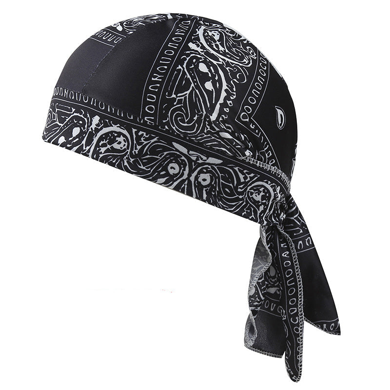 Paisley Cooling Headscarf Set Caps, Moto Pirate Head Wrap Bezpečnostní vložka do helmy, Elastic Fit Ručně omyvatelné multifunkční outdoorové pokrývky hlavy pro sportovce & Outdoorové nadšence