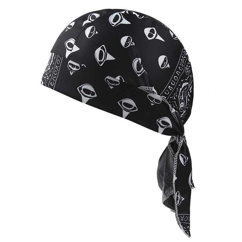 Paisley Cooling Headscarf Set Caps, Moto Pirate Head Wrap Bezpečnostní vložka do helmy, Elastic Fit Ručně omyvatelné multifunkční outdoorové pokrývky hlavy pro sportovce & Outdoorové nadšence