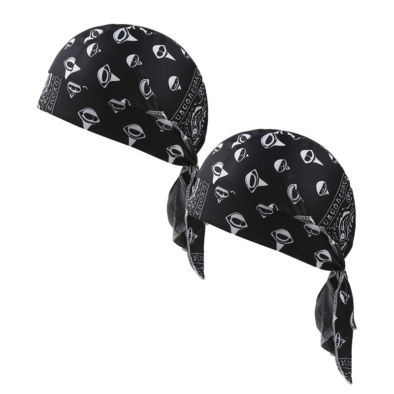 Paisley Cooling Headscarf Set Caps, Moto Pirate Head Wrap Bezpečnostní vložka do helmy, Elastic Fit Ručně omyvatelné multifunkční outdoorové pokrývky hlavy pro sportovce & Outdoorové nadšence
