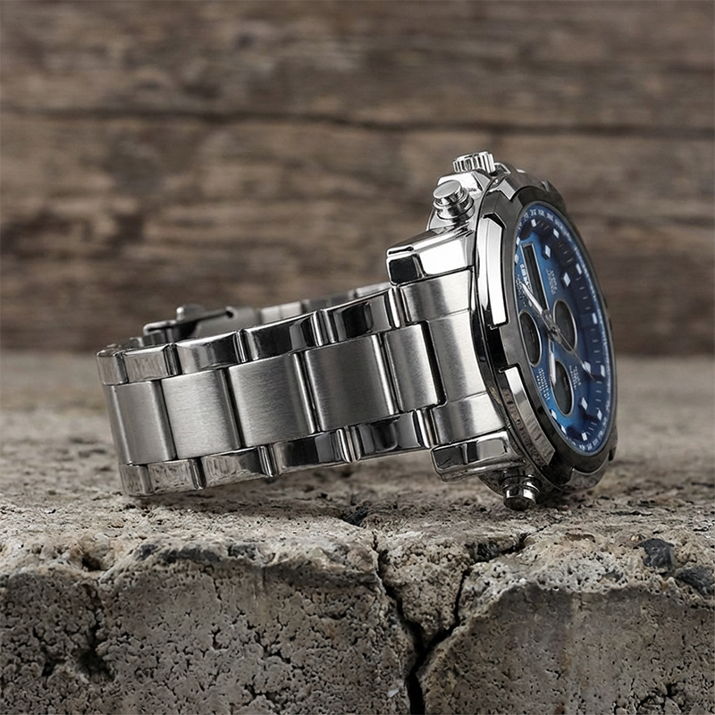 ⌚ 50% OFF NOW! 🔥 Men‘s Military Watch – Analog-Digital Display, Waterproof & Shock-Resistant 🛡️