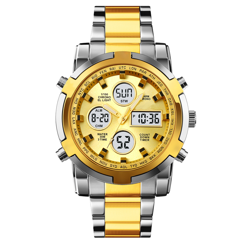 ⌚ 50% OFF NOW! 🔥 Men‘s Military Watch – Analog-Digital Display, Waterproof & Shock-Resistant 🛡️