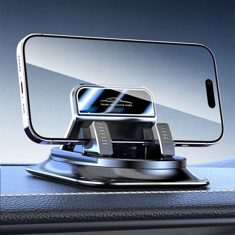【FathersDayGift】Car phone holder 360 degree rotation, suitablefor car navigation in-car dashboard, horizontaland vertica screen adjustment angle,suctioncup fixed non-slip mobile phone holdersuitable for iPhone and Android