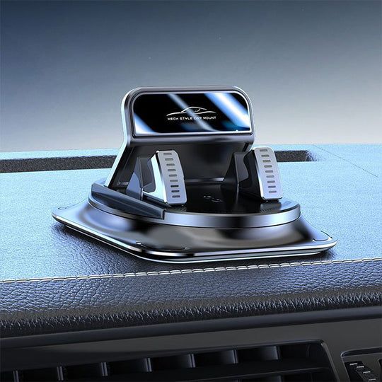 【FathersDayGift】Car phone holder 360 degree rotation, suitablefor car navigation in-car dashboard, horizontaland vertica screen adjustment angle,suctioncup fixed non-slip mobile phone holdersuitable for iPhone and Android