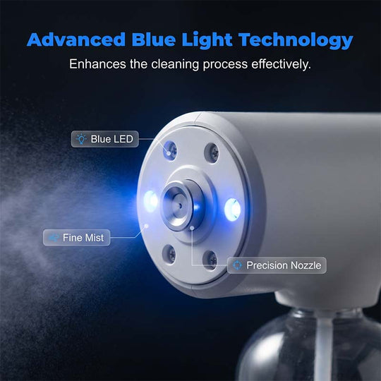 🦠 50% OFF NOW! 🚫 Cordless Nano Atomizer – Touchless Disinfecting, Blue Light – For Home, Office & Car 🏠