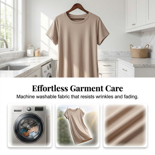 🌺Summer Hot Sale 50% OFF💐Women's T-Shirt Dress – Soft, Pockets, Effortless Midi