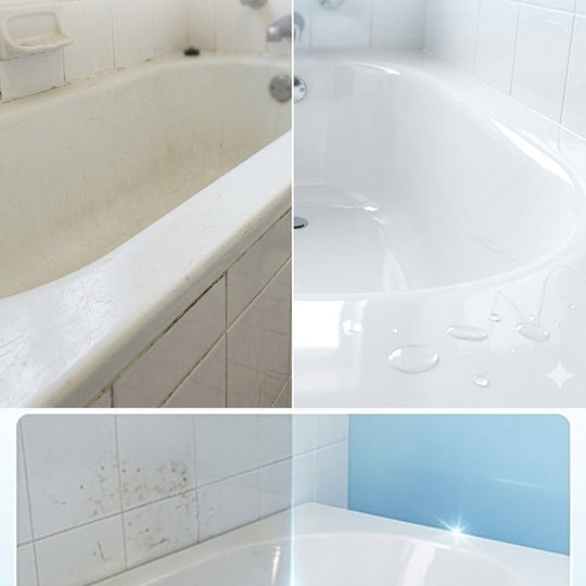 🥳OFFERTA IMPERDIBILE 2026🥳💞Oltre 50.000 unità vendute!🛁🎨 Piastrella &  Kit di vernice per il restauro della vasca da bagno – Finitura impermeabile e antiscivolo. Copre le macchie &  crepe. Facile da fare da soli, non serve un professionista. ✨🛡️