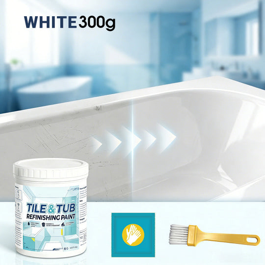 🎨 Újítsa fel csempéjét és kádját – Vízalapú csempe- és kádfelújító festék – Utánvétes 🛁✨