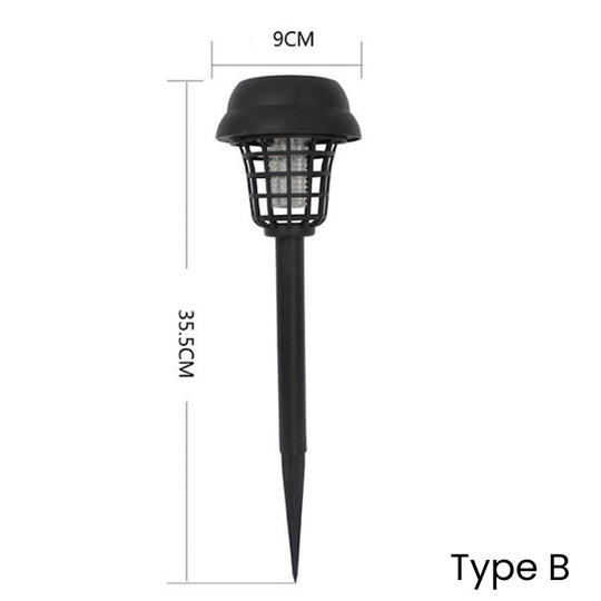 ☀️Solar Mosquito Zapper Light ✨– Outdoor Garden Stake Lamp, UV Insect Killer & Solar Pathway Light🦟🚫
