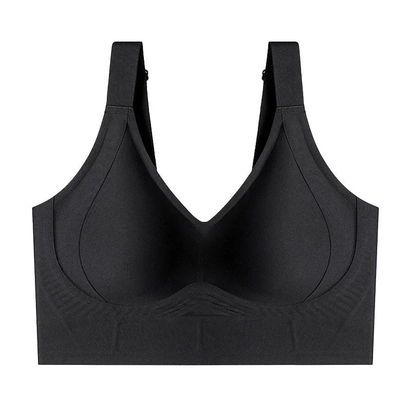 🥳2026 HOT SALE🥳💞50K+ SOLD!👗🌸 50% OFF! Full Coverage Seamless Support Bra – Anti‑sagging, side smoothing, wide straps. All‑day comfort & lift. 👙✨