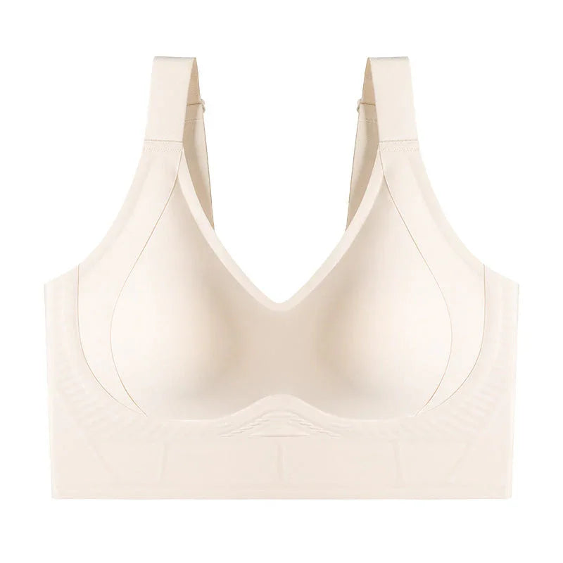 🥳2026 HOT SALE🥳💞50K+ SOLD!👗🌸 50% OFF! Full Coverage Seamless Support Bra – Anti‑sagging, side smoothing, wide straps. All‑day comfort & lift. 👙✨