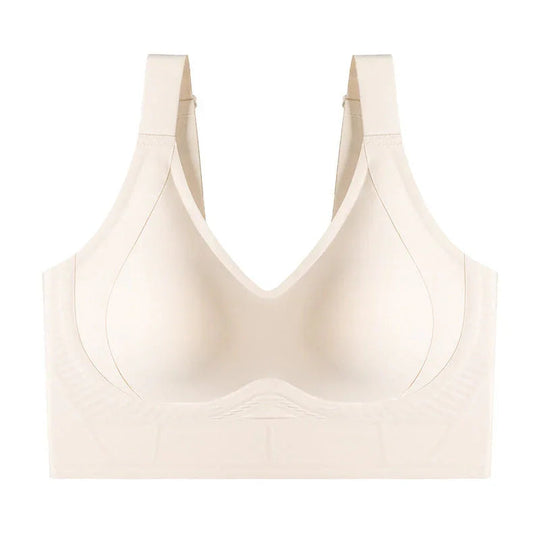 🥳2026 HOT SALE🥳💞50K+ SOLD!👗🌸 50% OFF! Full Coverage Seamless Support Bra – Anti‑sagging, side smoothing, wide straps. All‑day comfort & lift. 👙✨