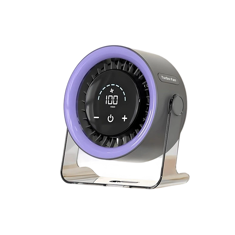 [Summer Essential] Redhut 2026 Desk Fan with LED Display USB Powered Portable 100 Speeds 120° Tilt Quiet Long Battery Life Oscillating Table Fan for Bedroom Office Home Camping