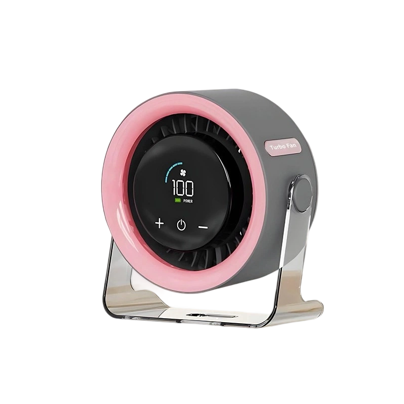 [Summer Essential] Redhut 2026 Desk Fan with LED Display USB Powered Portable 100 Speeds 120° Tilt Quiet Long Battery Life Oscillating Table Fan for Bedroom Office Home Camping