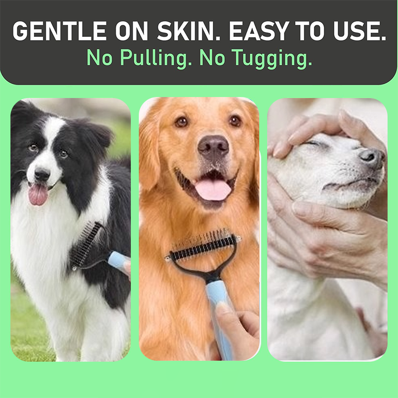 🐶50% OFF NOW✨Dual-Sided Pet Grooming Comb for Dogs & Cats🐾