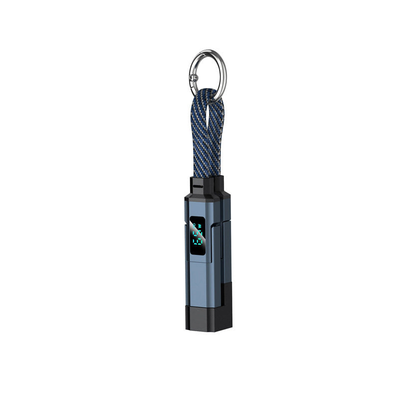 🔥Portachiavi con display digitale 4 in 1 e cavo di ricarica