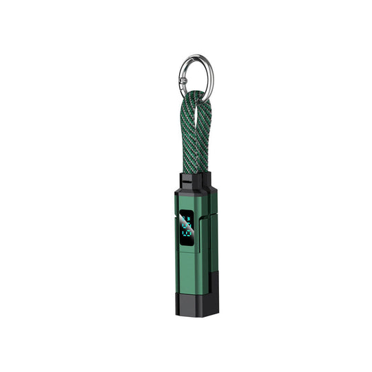 🔥Portachiavi con display digitale 4 in 1 e cavo di ricarica