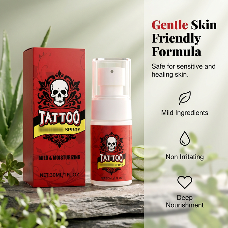 💥 Oltre 50.000 unità vendute!💉 Spray per la cura post-tatuaggio: idrata e ravviva la brillantezza dell'inchiostro.  🎨✨