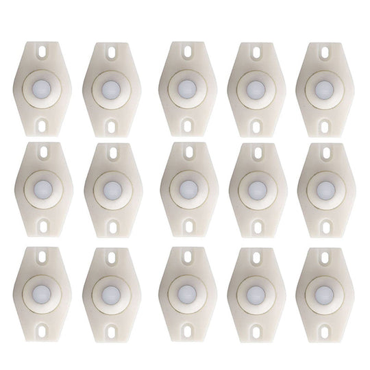 💖 50% OFF TODAY ONLY! 🎁 Universal 360° Rotating Self-Adhesive Wheels Set ✨ Smooth 360° Movement for Bins, Boxes & Furniture