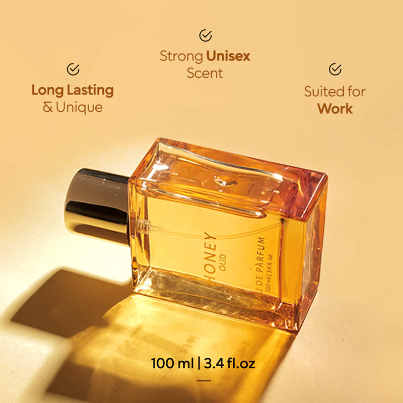 Bella Vita Luxury's Honey Oud | Eau de Parfum 100ml (3.4 fl oz) | Patchouli, Vanilla, Bergamot | Floral & Spicy | Made with Clean & Vegan Essentials Oils | Cruelty Free Fragrance Perfume | Super Brand Day Exclusive