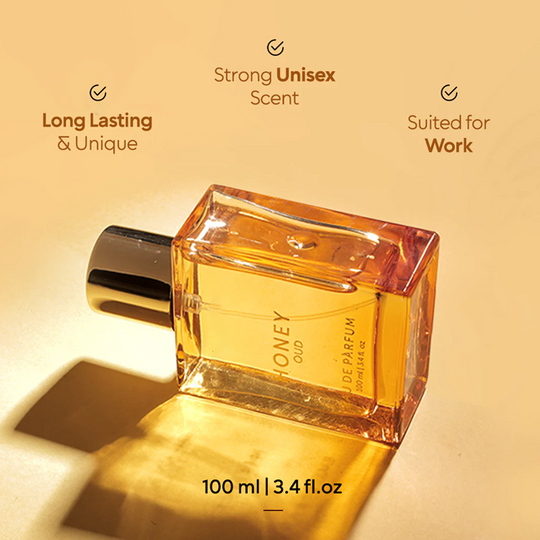 Bella Vita Luxury's Honey Oud | Eau de Parfum 100ml (3.4 fl oz) | Patchouli, Vanilla, Bergamot | Floral & Spicy | Made with Clean & Vegan Essentials Oils | Cruelty Free Fragrance Perfume | Super Brand Day Exclusive