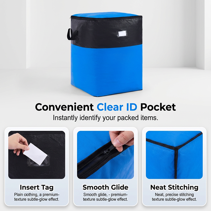 📦🔥LAST DAY: Only £8.99‼️🧳 Collapsible Storage and Moving Bag – Heavy-duty handles & zippered closure – Folds flat, perfect for moving, travel or closet organization – reusable & easy to clean 🏠