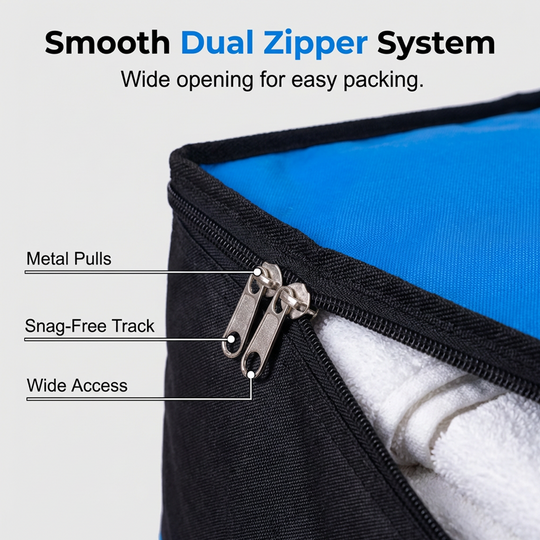 📦🔥LAST DAY: Only £8.99‼️🧳 Collapsible Storage and Moving Bag – Heavy-duty handles & zippered closure – Folds flat, perfect for moving, travel or closet organization – reusable & easy to clean 🏠