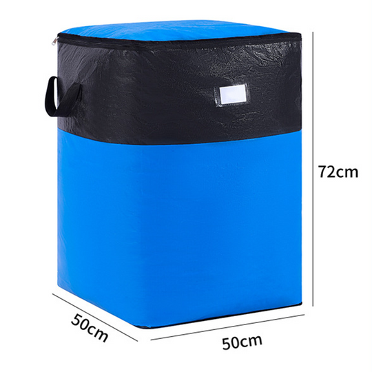 📦🔥LAST DAY: Only £8.99‼️🧳 Collapsible Storage and Moving Bag – Heavy-duty handles & zippered closure – Folds flat, perfect for moving, travel or closet organization – reusable & easy to clean 🏠