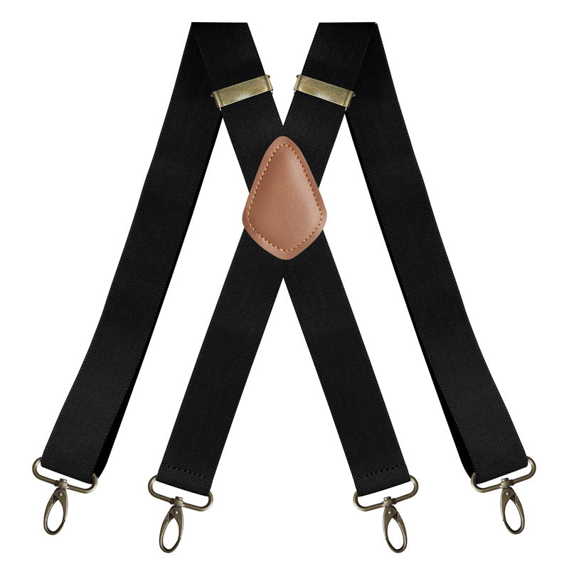 🧵👖🌀 LIMITED-TIME 50% OFF! Universal X-Shaped High-Elastic Suspenders – Stretchy & Breathable, No More Sagging Pants, Perfect for Work, Leisure, or Active Days 🏃‍♂️💨