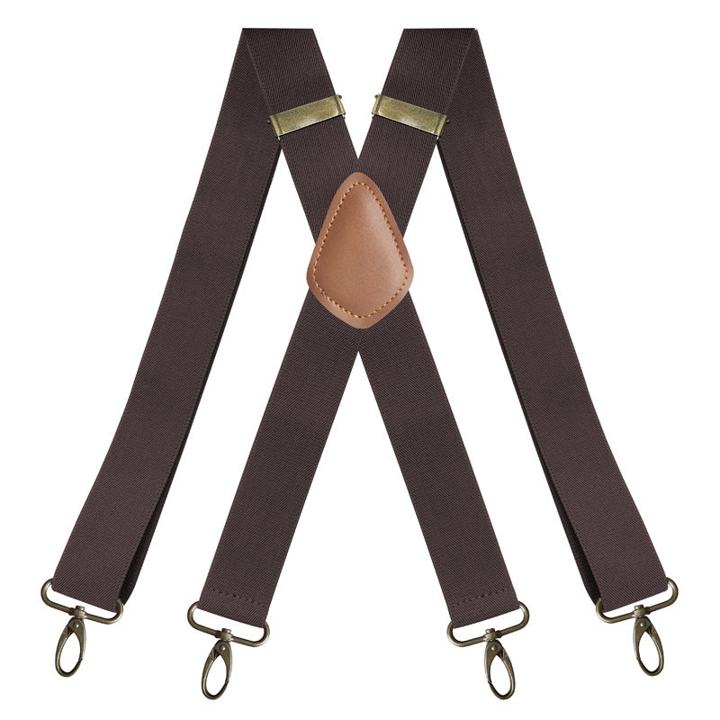 🧵👖🌀 LIMITED-TIME 50% OFF! Universal X-Shaped High-Elastic Suspenders – Stretchy & Breathable, No More Sagging Pants, Perfect for Work, Leisure, or Active Days 🏃‍♂️💨