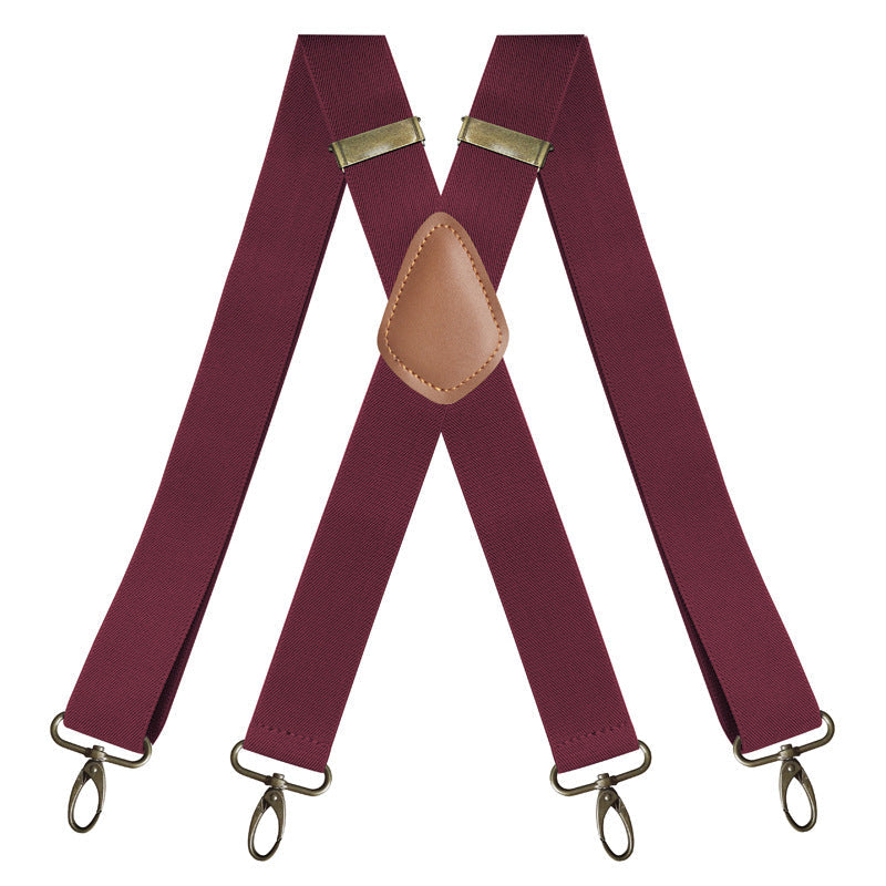 🧵👖🌀 LIMITED-TIME 50% OFF! Universal X-Shaped High-Elastic Suspenders – Stretchy & Breathable, No More Sagging Pants, Perfect for Work, Leisure, or Active Days 🏃‍♂️💨