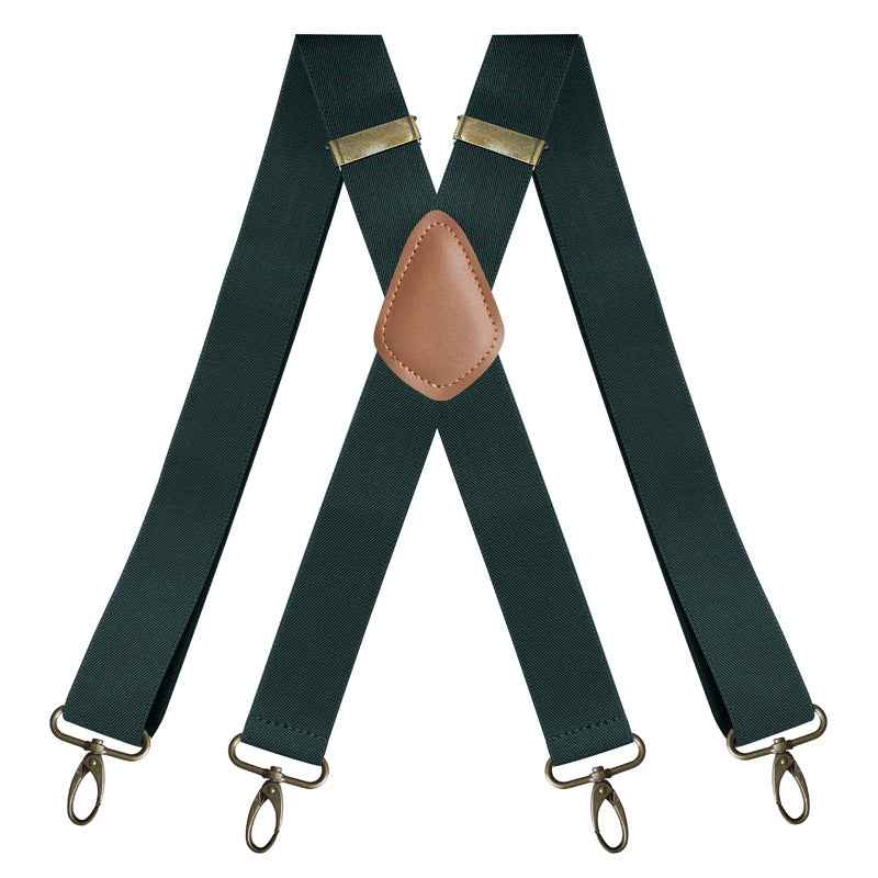 🧵👖🌀 LIMITED-TIME 50% OFF! Universal X-Shaped High-Elastic Suspenders – Stretchy & Breathable, No More Sagging Pants, Perfect for Work, Leisure, or Active Days 🏃‍♂️💨