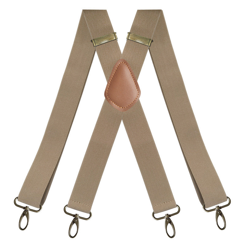 🧵👖🌀 LIMITED-TIME 50% OFF! Universal X-Shaped High-Elastic Suspenders – Stretchy & Breathable, No More Sagging Pants, Perfect for Work, Leisure, or Active Days 🏃‍♂️💨