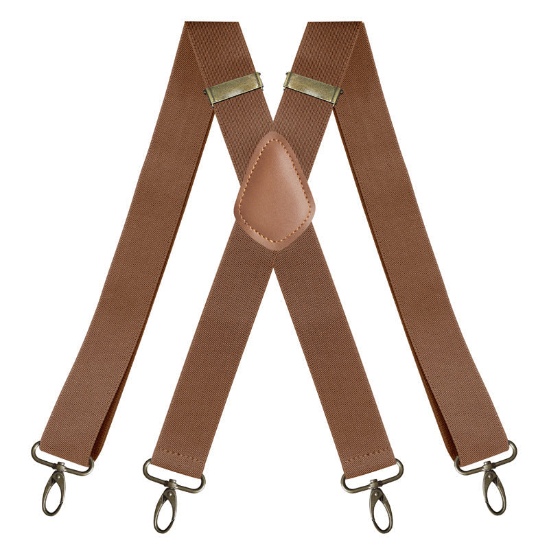 🧵👖🌀 LIMITED-TIME 50% OFF! Universal X-Shaped High-Elastic Suspenders – Stretchy & Breathable, No More Sagging Pants, Perfect for Work, Leisure, or Active Days 🏃‍♂️💨