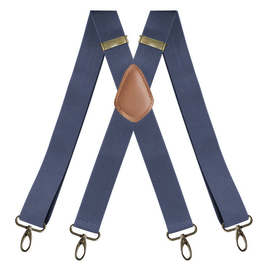 🧵👖🌀 LIMITED-TIME 50% OFF! Universal X-Shaped High-Elastic Suspenders – Stretchy & Breathable, No More Sagging Pants, Perfect for Work, Leisure, or Active Days 🏃‍♂️💨