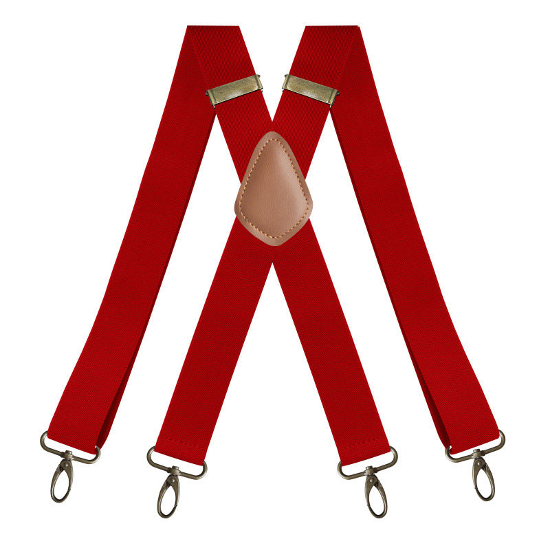 🧵👖🌀 LIMITED-TIME 50% OFF! Universal X-Shaped High-Elastic Suspenders – Stretchy & Breathable, No More Sagging Pants, Perfect for Work, Leisure, or Active Days 🏃‍♂️💨