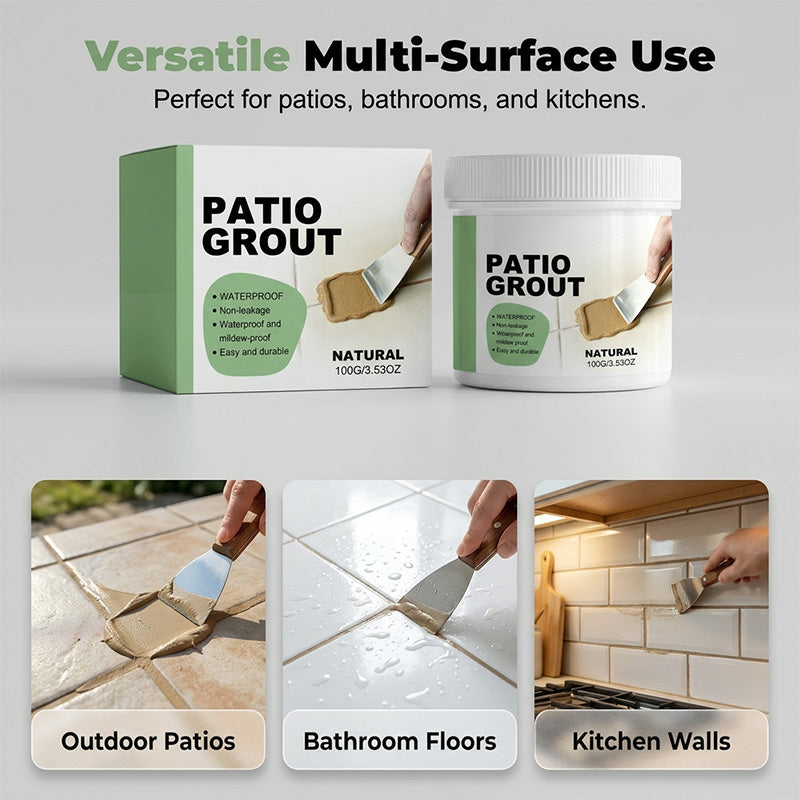 🏠 LIMITED-TIME 30% OFF! ✨ Waterproof Tile Grout Filler – Mildew-Proof, Easy DIY, Multi-Surface 🛠️