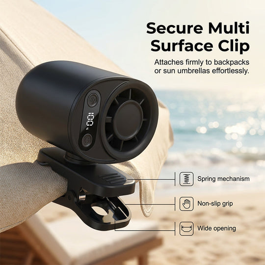 Mini Wearable Neck and Desktop USB Fan