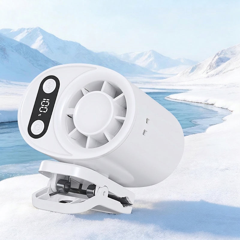 Mini Wearable Neck and Desktop USB Fan