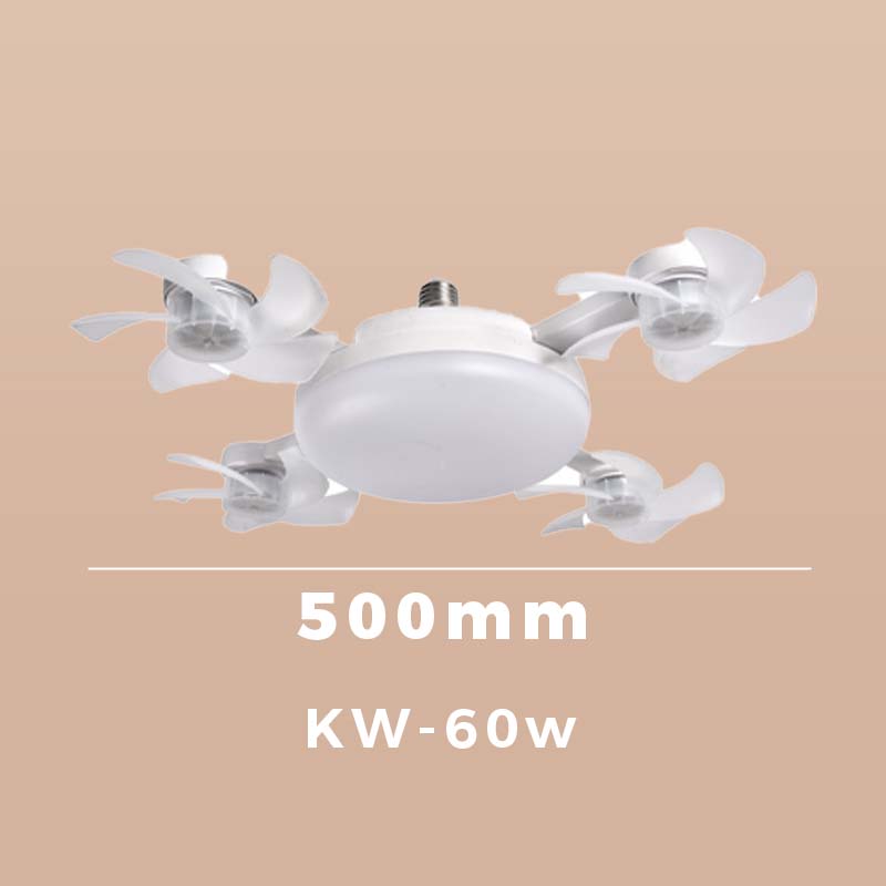 🌀49% OFF NOW! 💡Foldable Socket Ceiling Fan Light with Remote, Energy-Saving Cooling & Lighting for Bedroom & Home