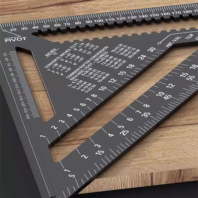 Woodworking Triangle Ruler 7-inch